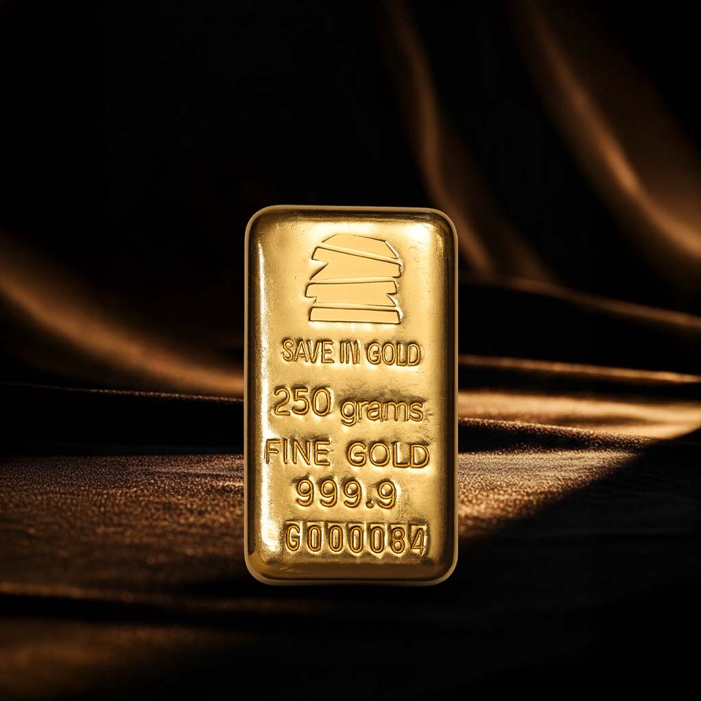 250 Grams Gold Bar